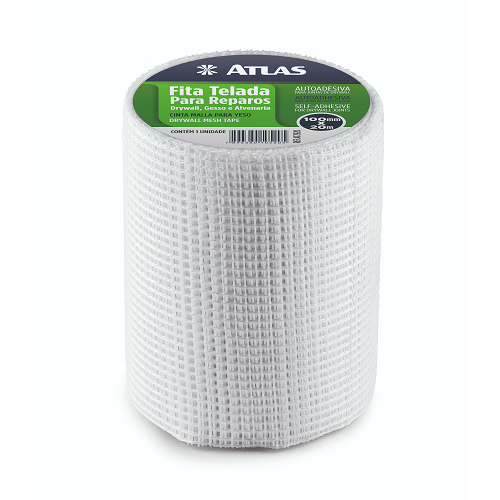 Fita Telada para Reparos 100mm x 20m Atlas